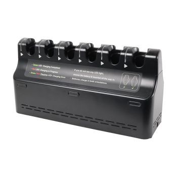 Handheld Point Mobile PM560 six slot Battery Charger 