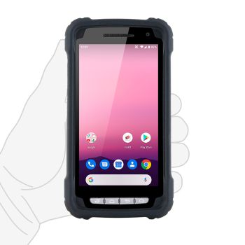 Epic Rubber case PM75-ERC front in hand