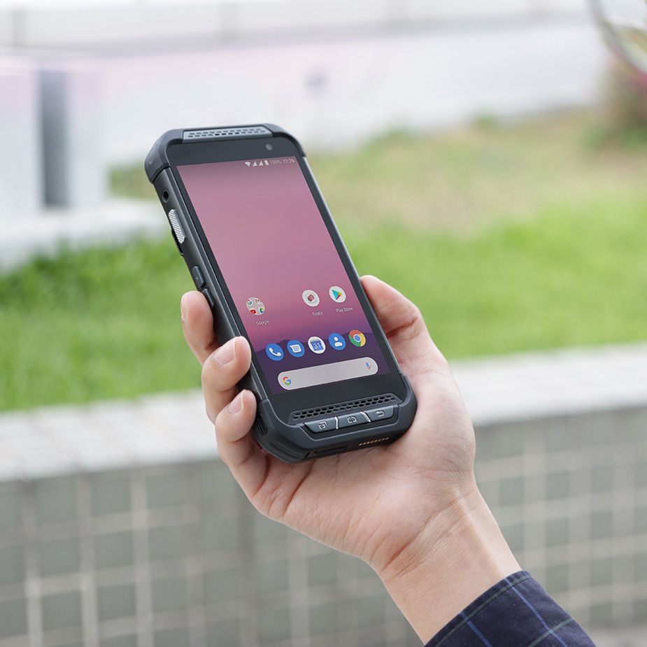 PDA Point Mobile PM85 in hand