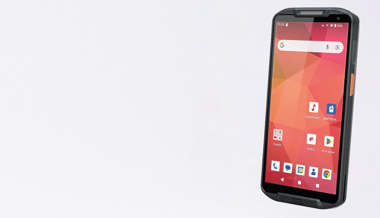 Mobile computer PM84 reading 1D and 2D codes