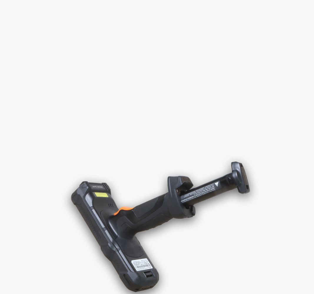 Handheld terminal PM560 Battery in the handle