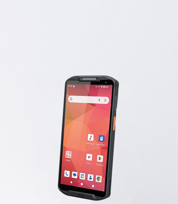 Mobile computer PM84 reading 1D and 2D codes