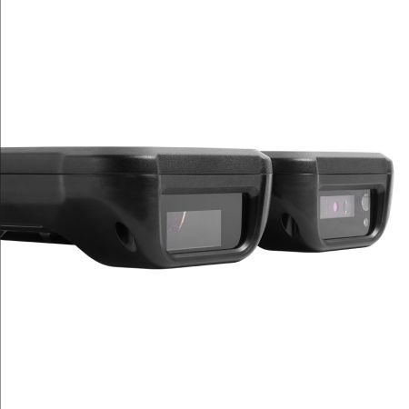 Handheld Point Mobile PM451 camera next to scanner