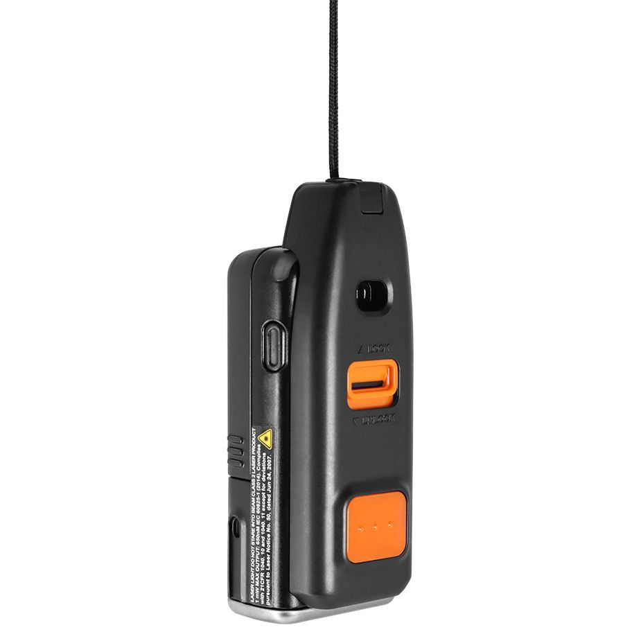 Point Mobile PM5 scanner on a leash